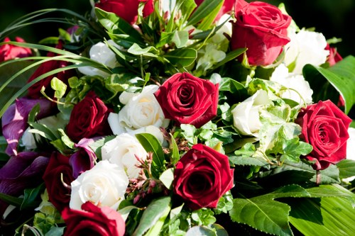 Assorted fresh flowers arranged in a beautiful bouquet