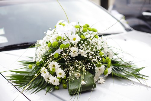 Elegant flower arrangements ready for delivery